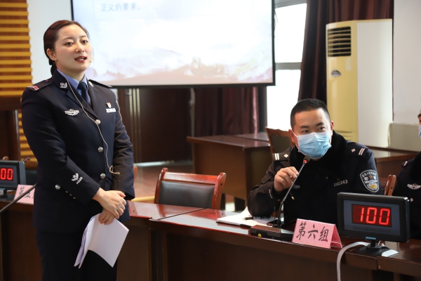 遂宁市公安局安居区分局工会委员会开展职工法治竞赛活动